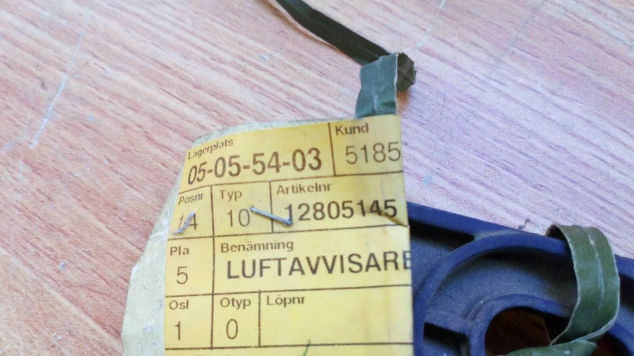 Rear Bumper Air Deflector Shield fits Saab 9-3 9440 12805145 Genuine View Rear