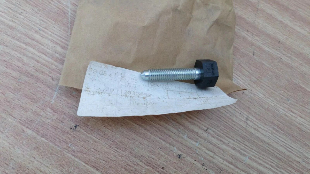 Adjusting Plate Screw Rear fits Saab 9-3 9440 Convertible 12832498 Genuine View Front
