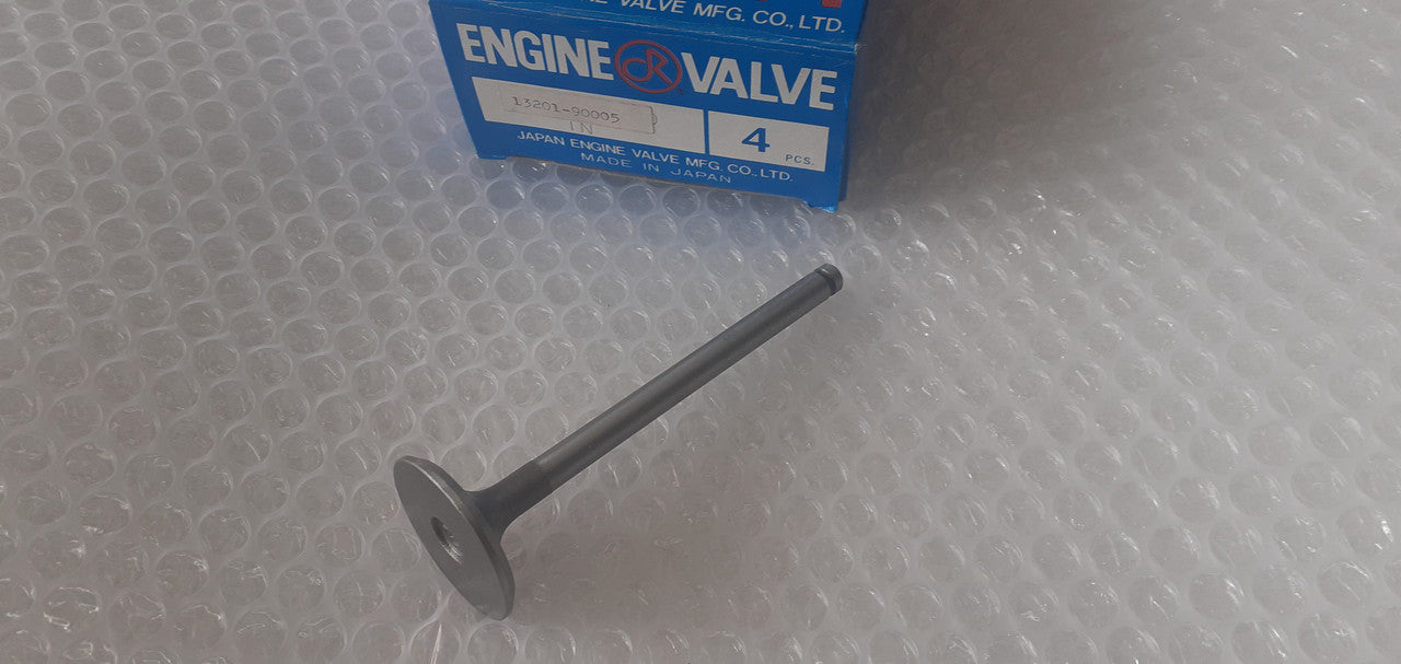 4x Intake Inlet Valve fits Nissan Datsun SD22 SD33 38.5x8x117 13201-90005 View Front