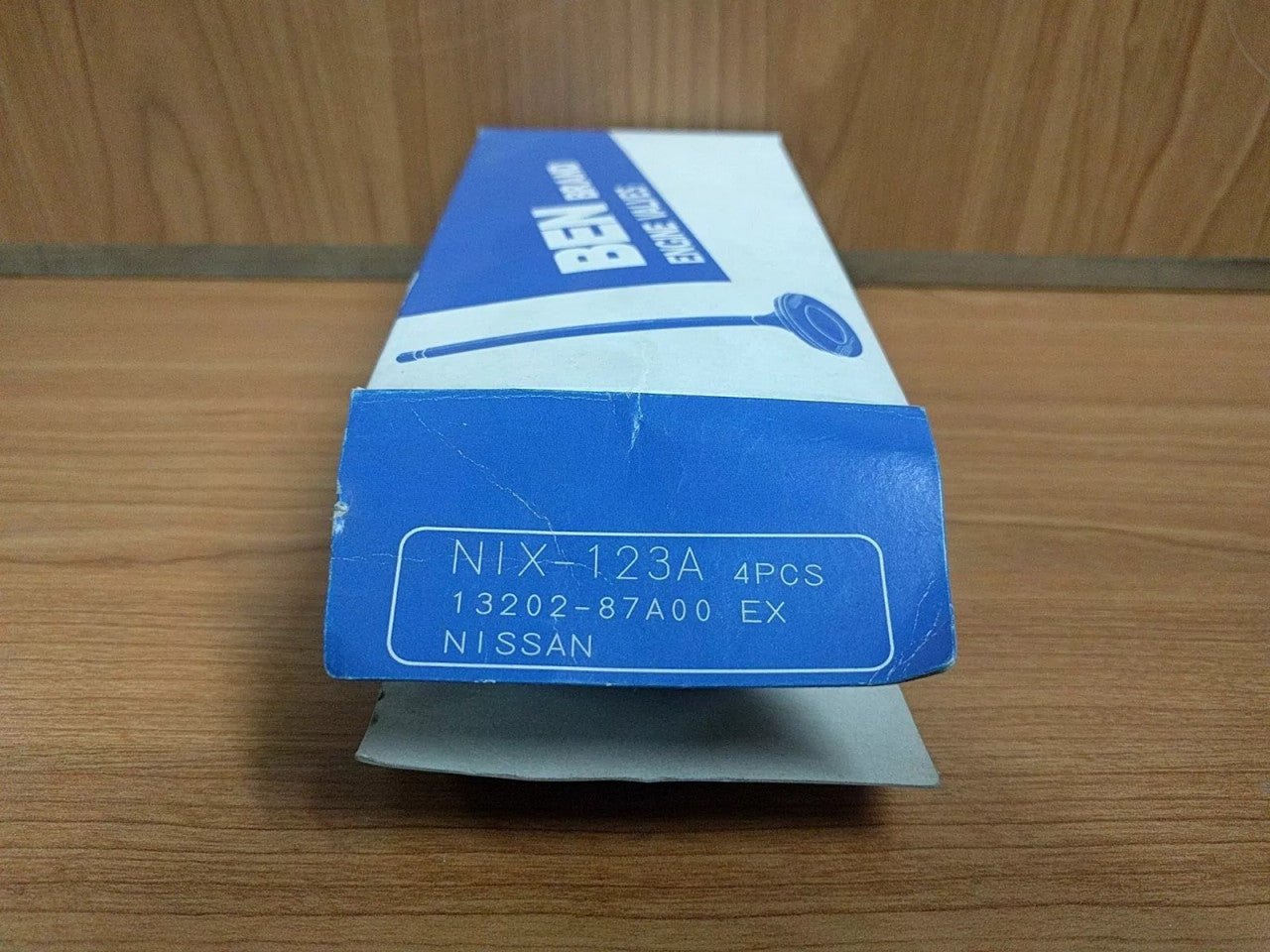 4x Exhaust Valves fits Nissan Sunny Sentra B13 B14 N14 engine GA14 GA16 13202-87A00 View Front