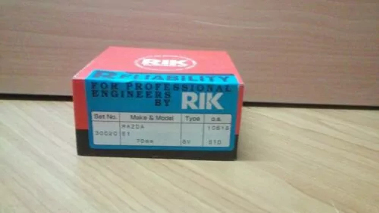 Piston Rings Set fits Mazda 323 Truck 1100cc E1 Engine 70mm Bore 30020/STD View Front