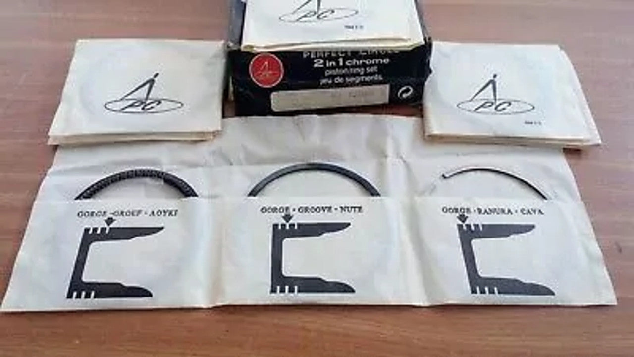 Piston Rings Set fits Saab 99 99E 1847cc 87mm Bore STD 40429650 View Front