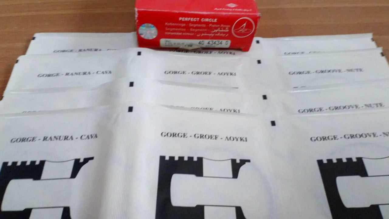 Piston Rings Set fits Opel Vauxhall X17DR 17YD X17DTL 82.50mm Bore STD 40434340 View Front