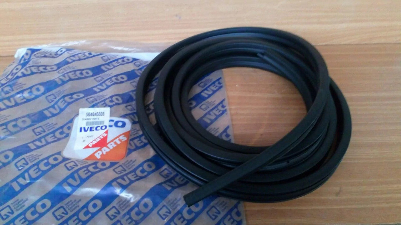 Door Seal Weather Strip fits Iveco 504045608 Genuine View Front