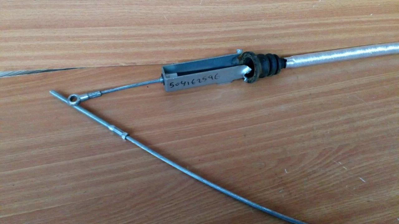 Hand Brake Cable fits Iveco Daily 504162596 Genuine View Rear