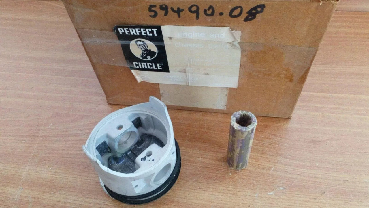 4x Pistons fits Fiat 128 3P Ritmo 60 Uno 55 80.01mm Bore STD 5949008 View Right