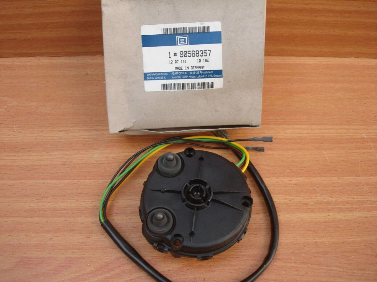 Wing Mirror Motor Adjustment fits Opel Vauxhall Vectra B 90568357 Genuine View Rear