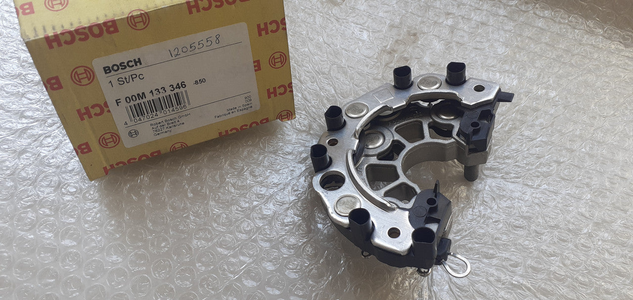 Alternator Diode Rectifier fits Opel Vauxhall Astra H Corsa C D Vectra C Signum 93172292 View Rear