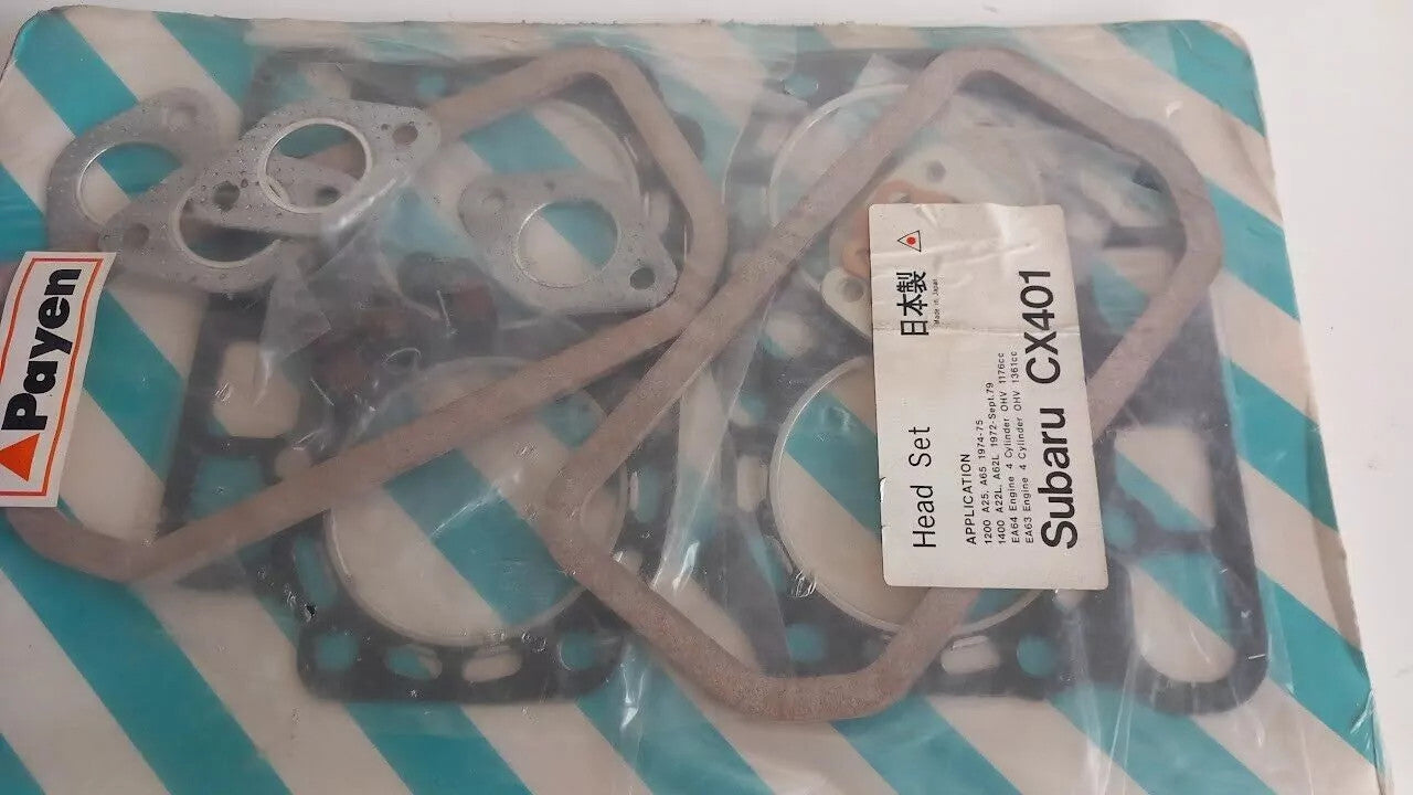 Head Set Gasket kit fits Subaru EA63 EA64 engine CX401 View Front