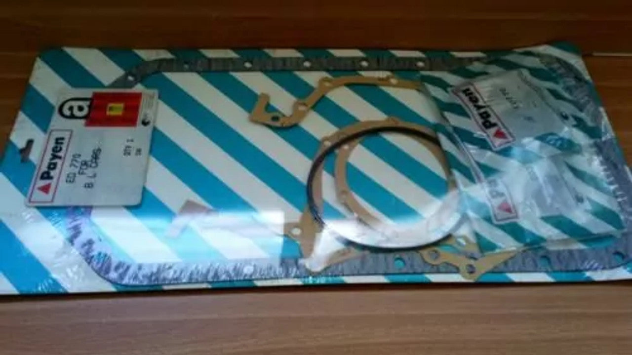 Gasket Set Crank Case fits Land Rover 90 110 17H engine 608124 RTC809 ED770 View Front