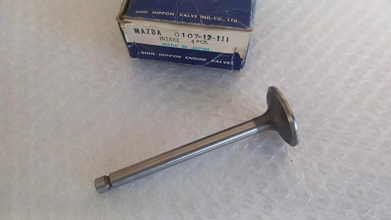 4x Intake Valves Inlet fits Mazda Proceed 1.5 UA Engine 0107-12-111 View Front