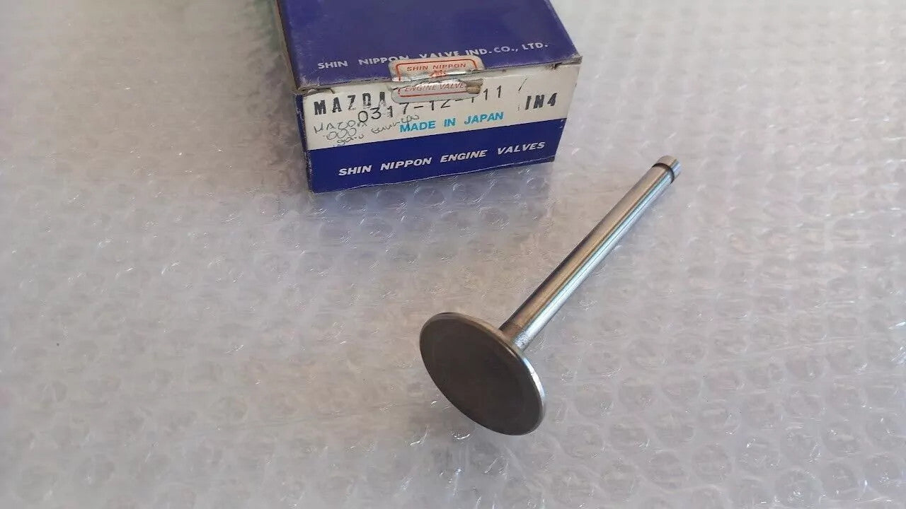 4x Intake Valve Inlet fits Mazda 323 Presto SPC FA3 1000cc PC engine 0317-12-111 View Front