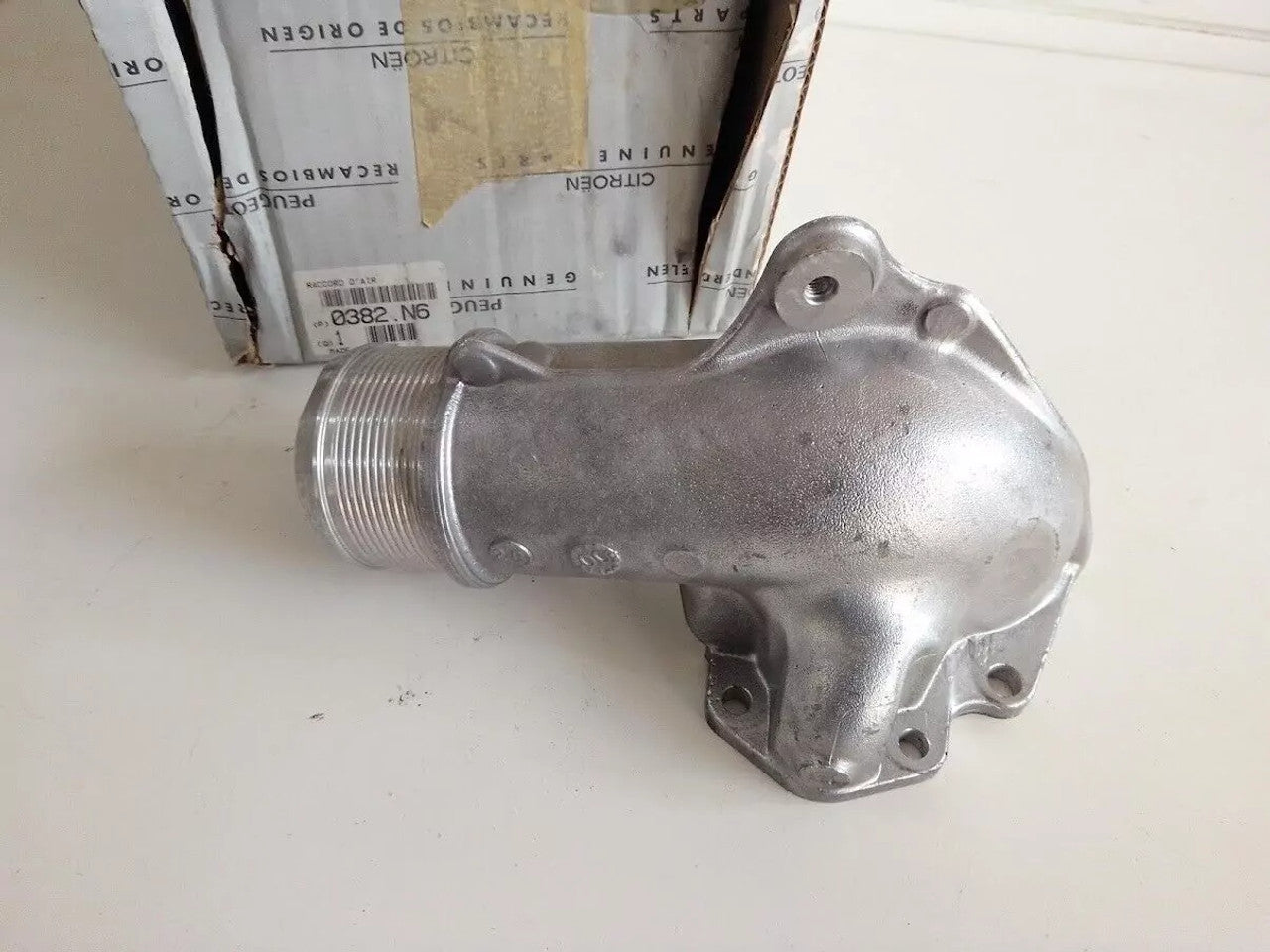 Turbo Pipe fits Peugeot Partner 206 Citroen Berlingo Diesel 0382N6 9629133180 View Right