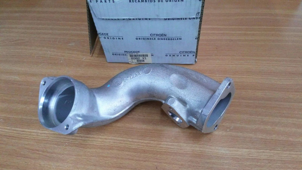 Intercooler Pipe fits Peugeot Boxer Citroen Relay 1 2 0382X1 Genuine View Rear
