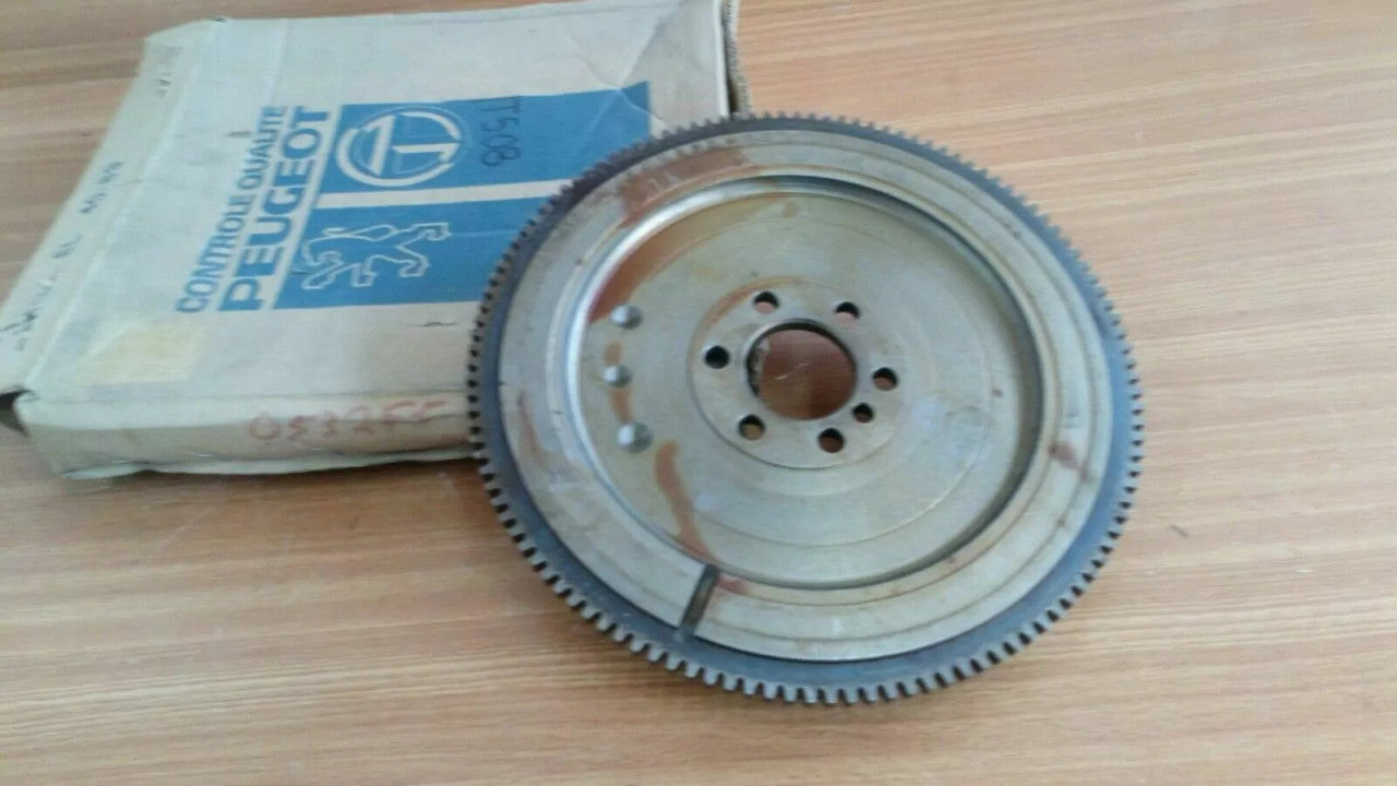 Flywheel fits Peugeot 106 Citroen ZX AX TUD3 0532F5 Genuine View Rear