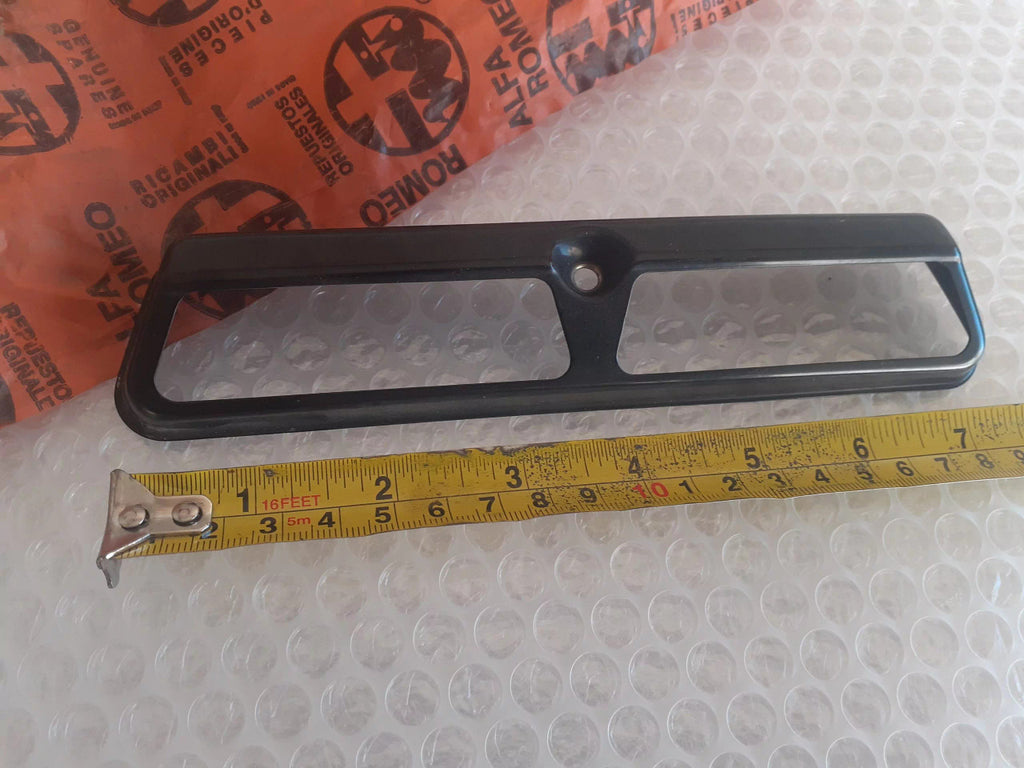 Licence Plate Light Housing fits Alfa Romeo Alfasud Genuine View Front