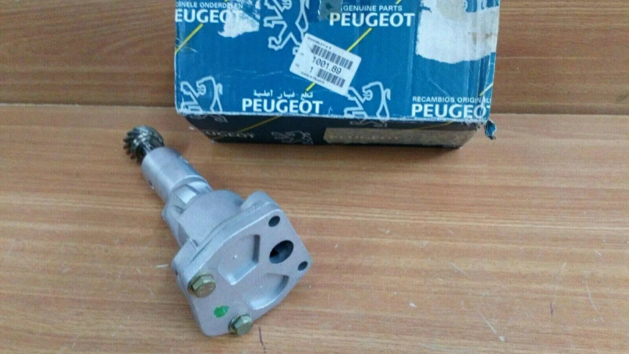 Oil Pump fits Peugeot J9 100189 Genuine View Rear