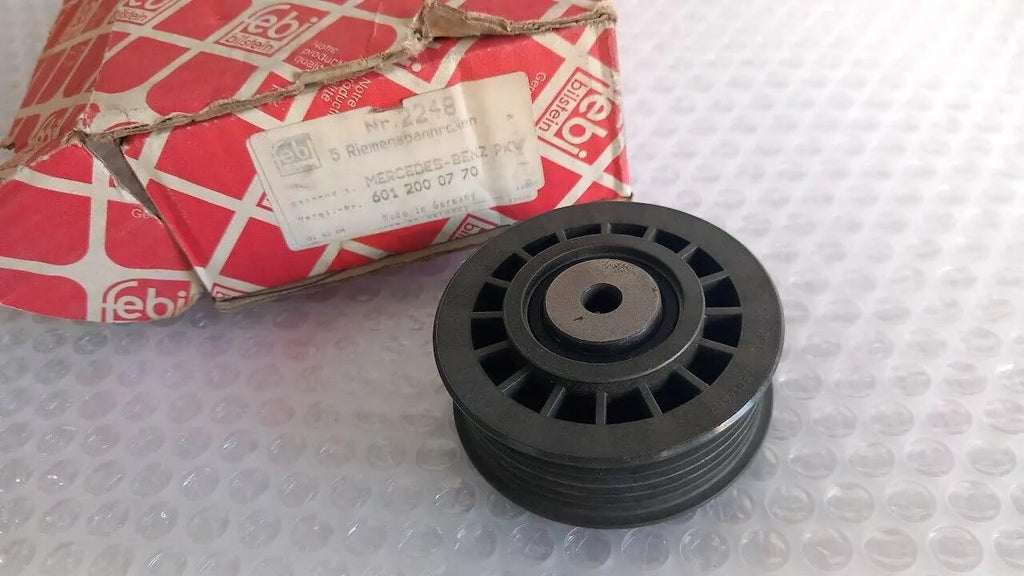 Pulley V-Ribbed Belt fits Mercedes 190 W201 R129 Sprinter Vito 6012000770 10030001 View Rear