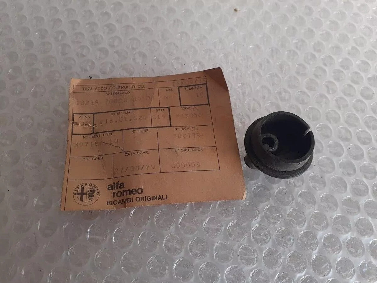 Wipers Washer Bag Plug fits Alfa Romeo 102197 Tudor 3158 Genuine View Rear