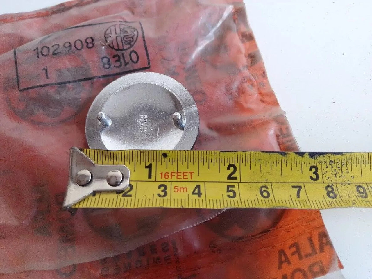 Wheel Center Cap Logo fits Alfa Romeo Alfasud 102908 Genuine View Rear