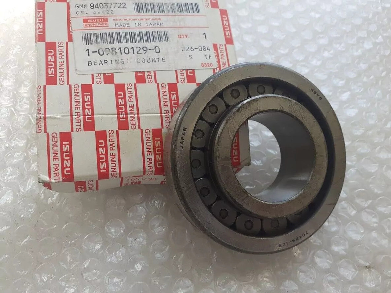 Counter Shaft Bearing Front fits Isuzu Bus Truck 1098101290 Genuine View Rear