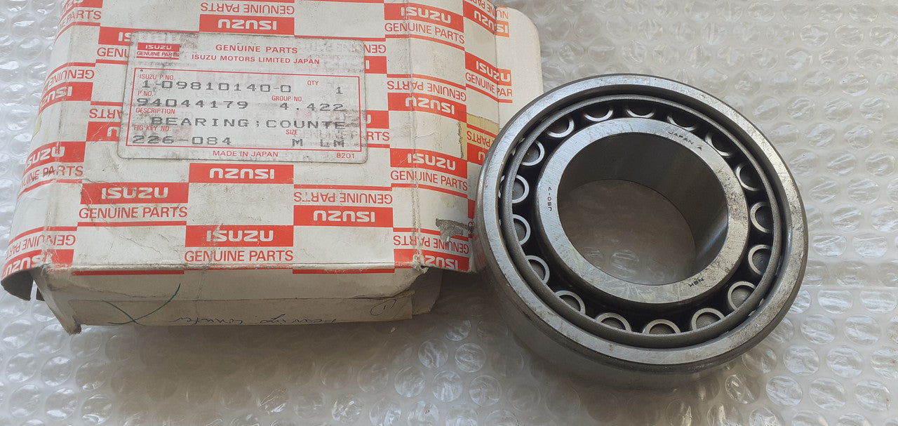 Counter Shaft Bearing fits Isuzu Bus Truck 1098101400 Genuine View Rear