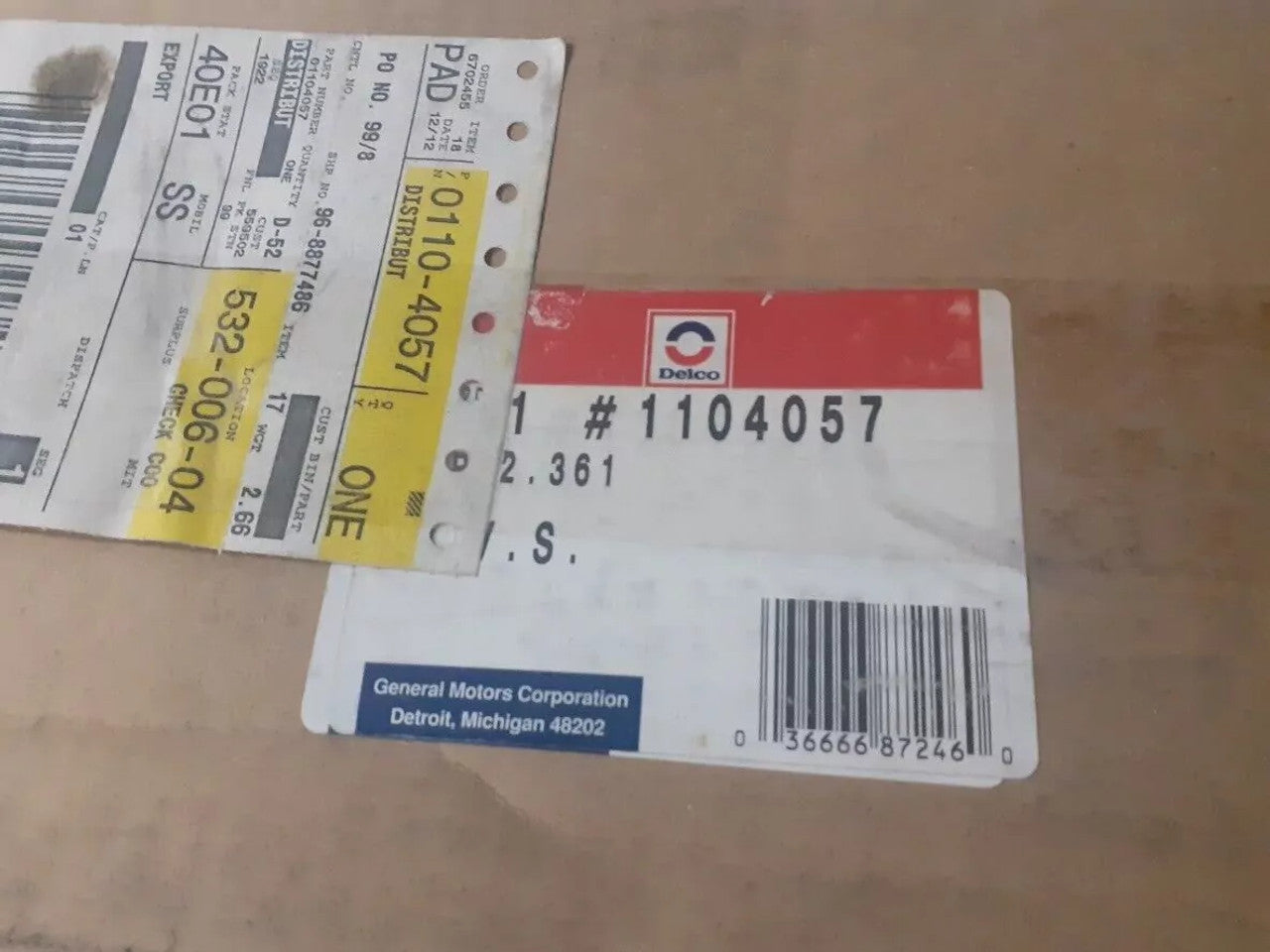 Ignition Distributor fits Chevrolet Blazer 4.3 V6 GMC Jimmy 1104057 View Left