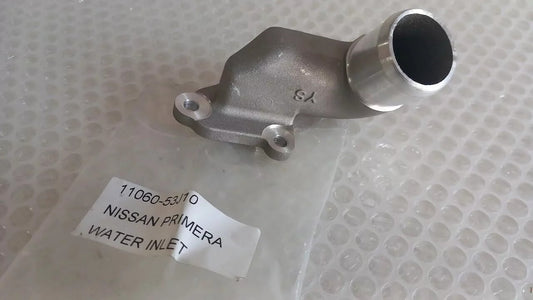 Engine Cooling Water Inlet Pipe fits Nissan SR16 SR18 SR20 11060-53J10 View Front
