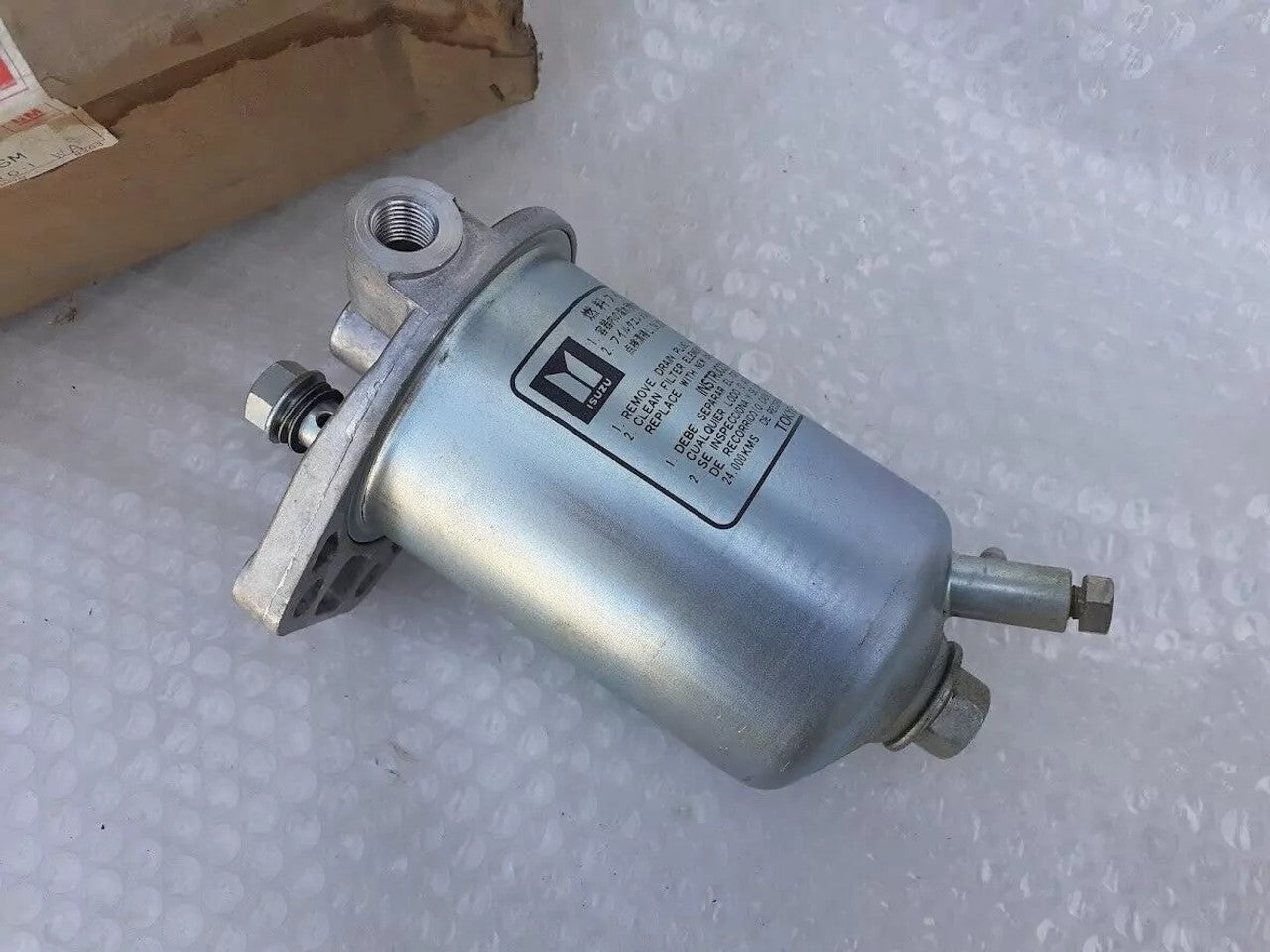 Fuel Filter Assembly fits Isuzu Bus Truck MT MR LT 1132003801 Genuine View Left