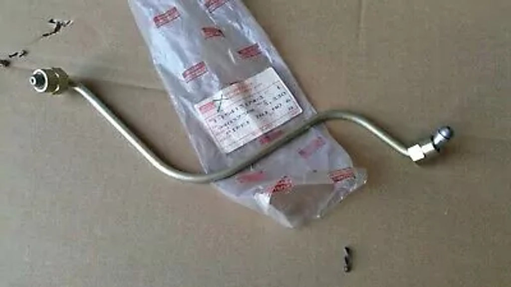 Fuel Pipe No 6 fits Isuzu Bus Truck Forklift FSS FTS 6BD1/T 6SD1/T 1154131743 View Rear
