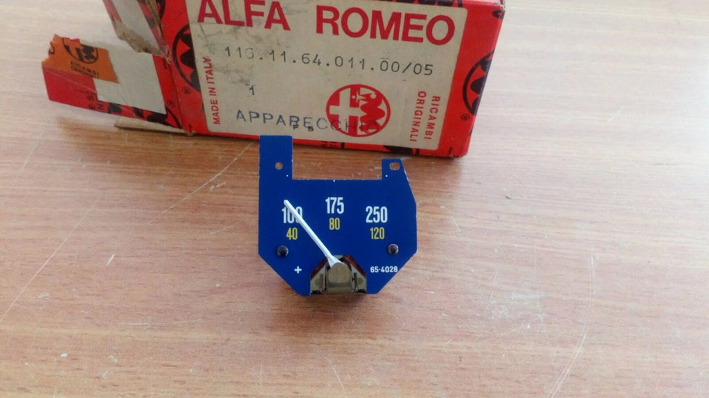 Water Temperature Gauge fits Alfa Romeo Alfetta 116116401100/05 Genuine View Front