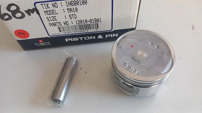 4x Piston fits Nissan MA10 engine 68mm Bore STD 12010-01B01 View Front