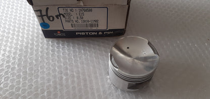 4x Piston fits Nissan E15S 76.50mm Bore Oversize 0.50 12010-11M02/50 View Front