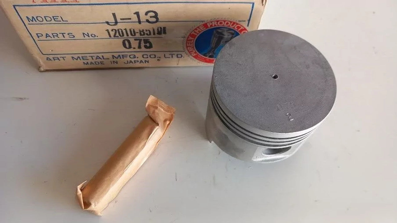 4x Piston fits Nissan Datsun J13 +0.75mm Oversize 73.75mm Bore 12010-B5101/75 View Front