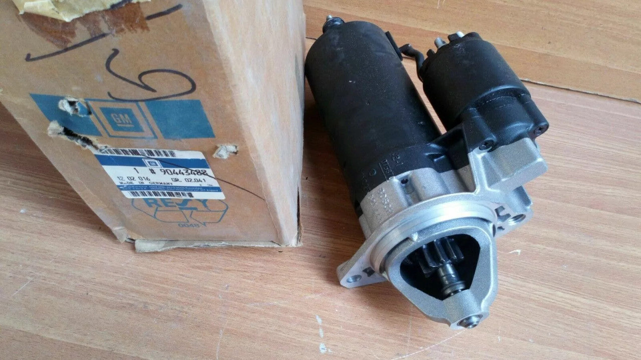 Starter Motor Bosch Type fits Opel Kadett E Vectra A Vauxhall Cavalier 16DA 17DR 1202016 View Right