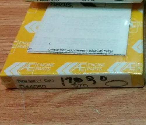 1 Cylinder Piston Rings Set fits Daihatsu 88mm Bore DG Engine 2.5 Taft Delta 12090 View Front