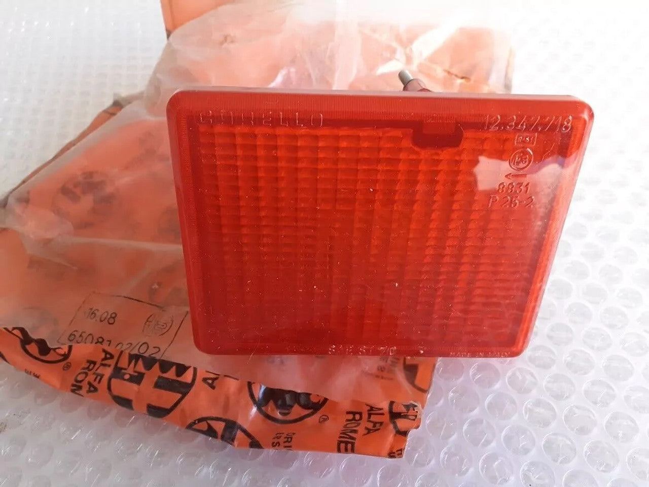 Rear Stop Light Lens Left fits Alfa Romeo Alfetta 12347718 View Rear