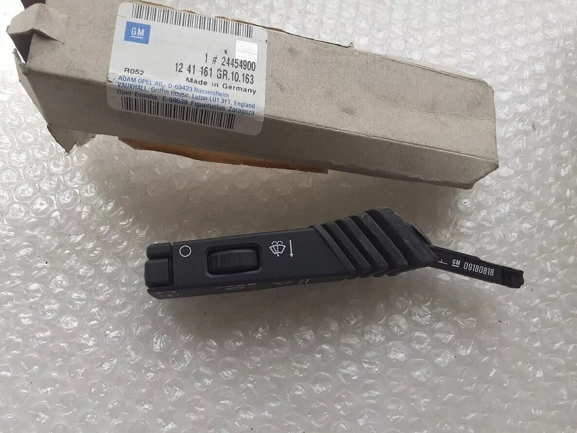 Switch Front Wipers fits Opel Vauxhall Vectra C 24454900 Genuine View Rear