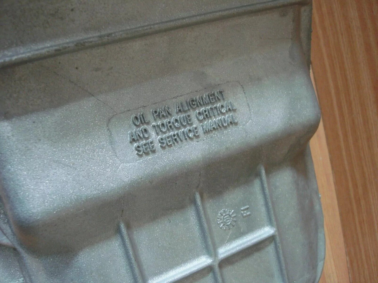 Oil Pan Sump fits Chevrolet Blazer GMC Jimmy 4.3 12558216 Genuine View Left