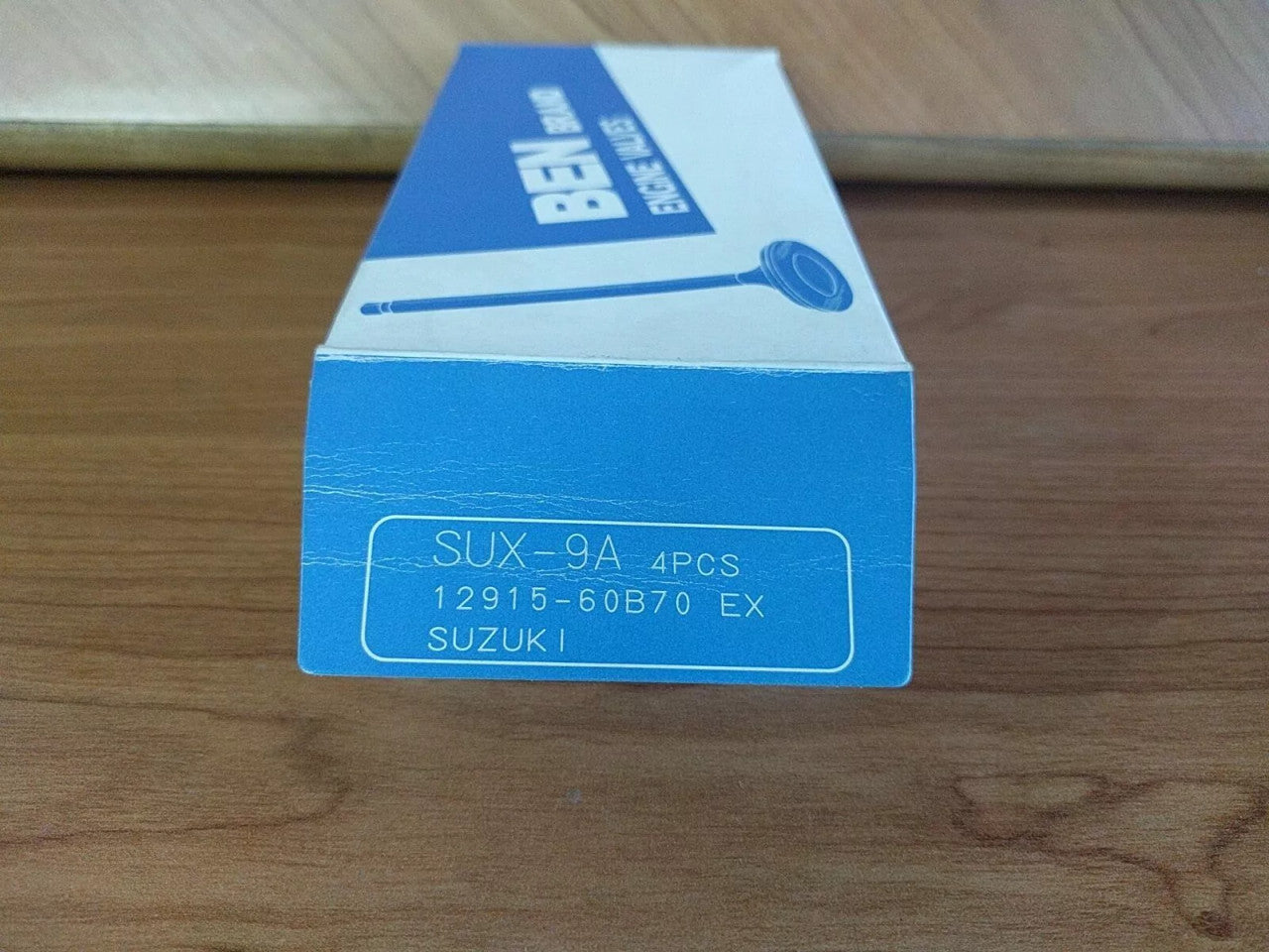 4x Exhaust Valves fits Suzuki Cultus Kei Swift Wagon R Plus Solio Wide G13A 12915-60B70 View Front