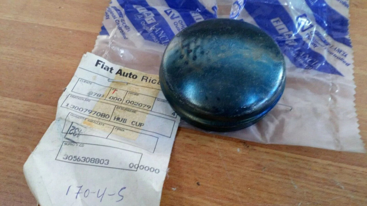 Grease Hub Cap fits Fiat Ducato 1300797080 Genuine View Front