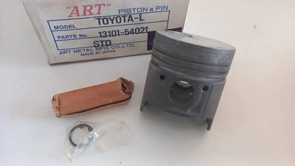 4x Piston fits Toyota L engine 2200 Diesel 90mm Bore STD 13101-54021 View Front