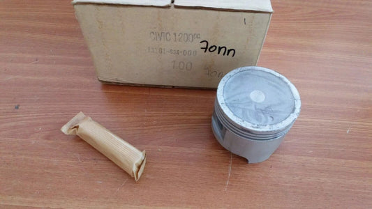 4x Pistons fits Honda Civic 1200 EB1 +1.00mm Oversize 71mm Bore 13101-634-000 View Front