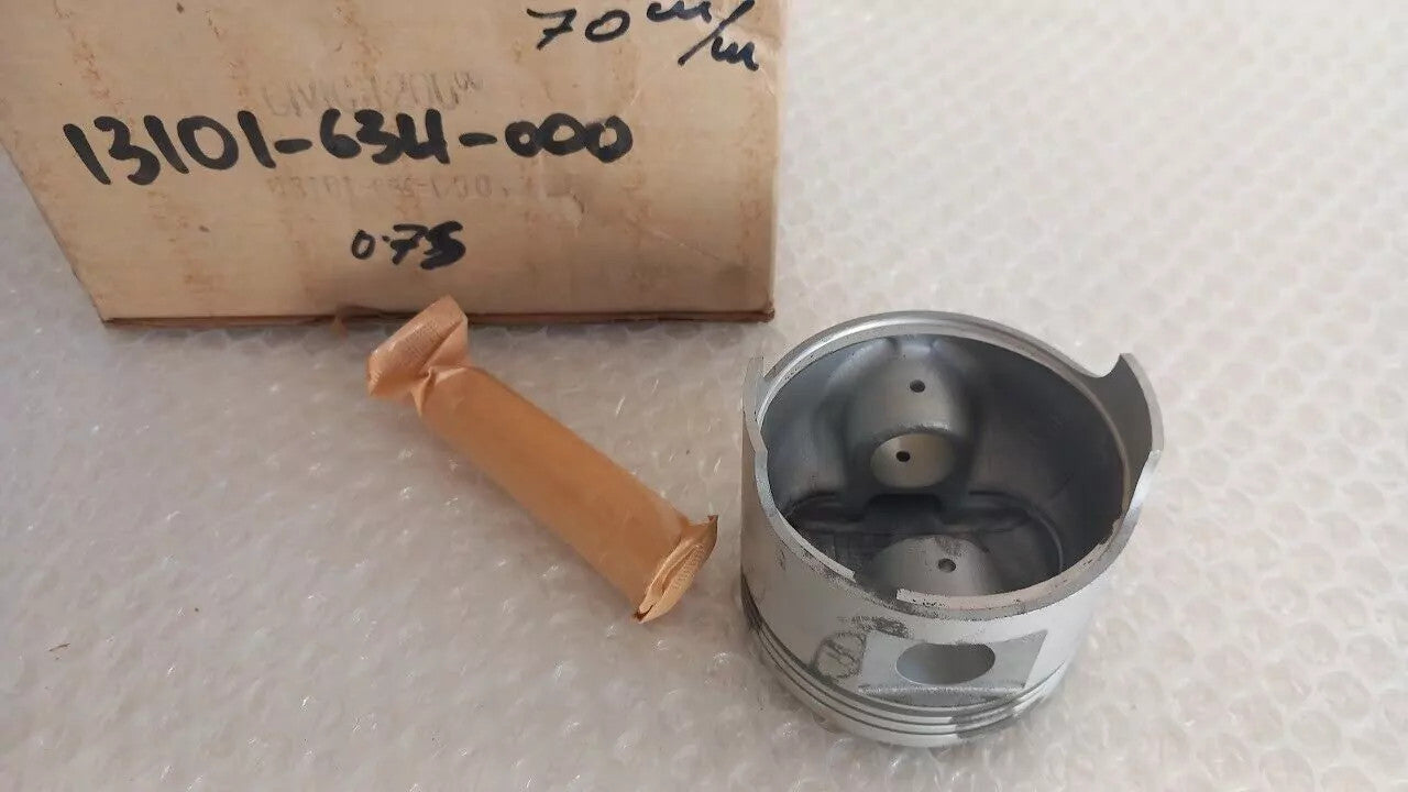 4x Piston fits Honda Civic 1200 1169cc EB1 +0.75mm Oversize 70.75mm Bore 13101-634-000/75 View Rear