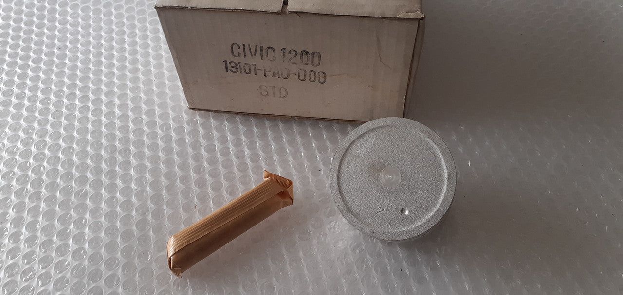 4x Piston fits Honda EJ 72mm Bore STD 13101-PA0-000 View Front