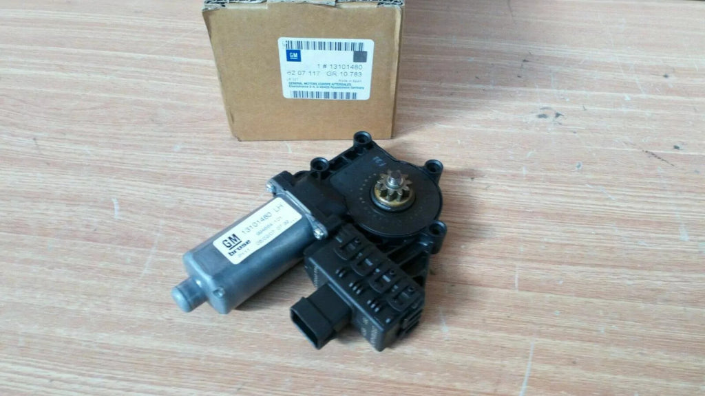 Window Motor Front Left fits Opel Vauxhall Astra H 13101480 Genuine View Front