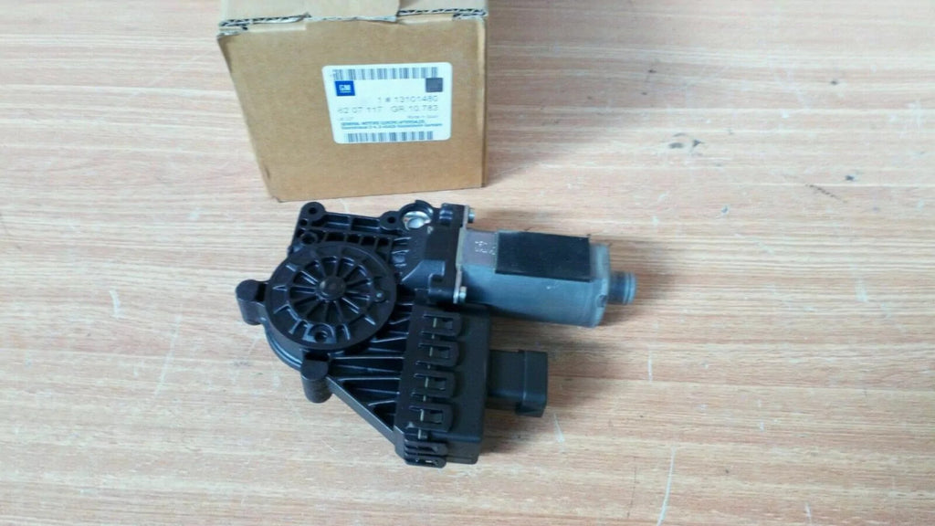 Window Motor Front Left fits Opel Vauxhall Astra H 13101480 Genuine View Rear