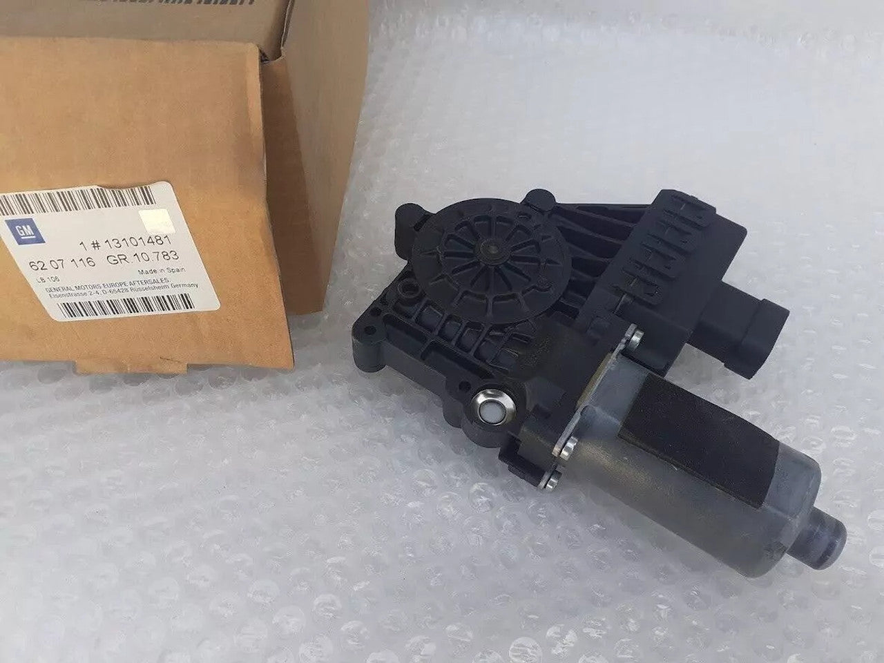 Window Motor Front Right fits Opel Vauxhall Astra H 13101481 Genuine View Rear