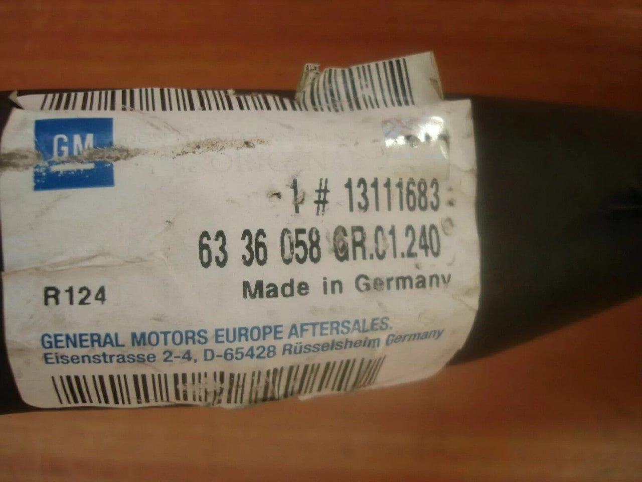 Pipe Cooling Pipe fits Opel Vauxhall Astra G Zafira A Y20DTH 13111683 Genuine View Right
