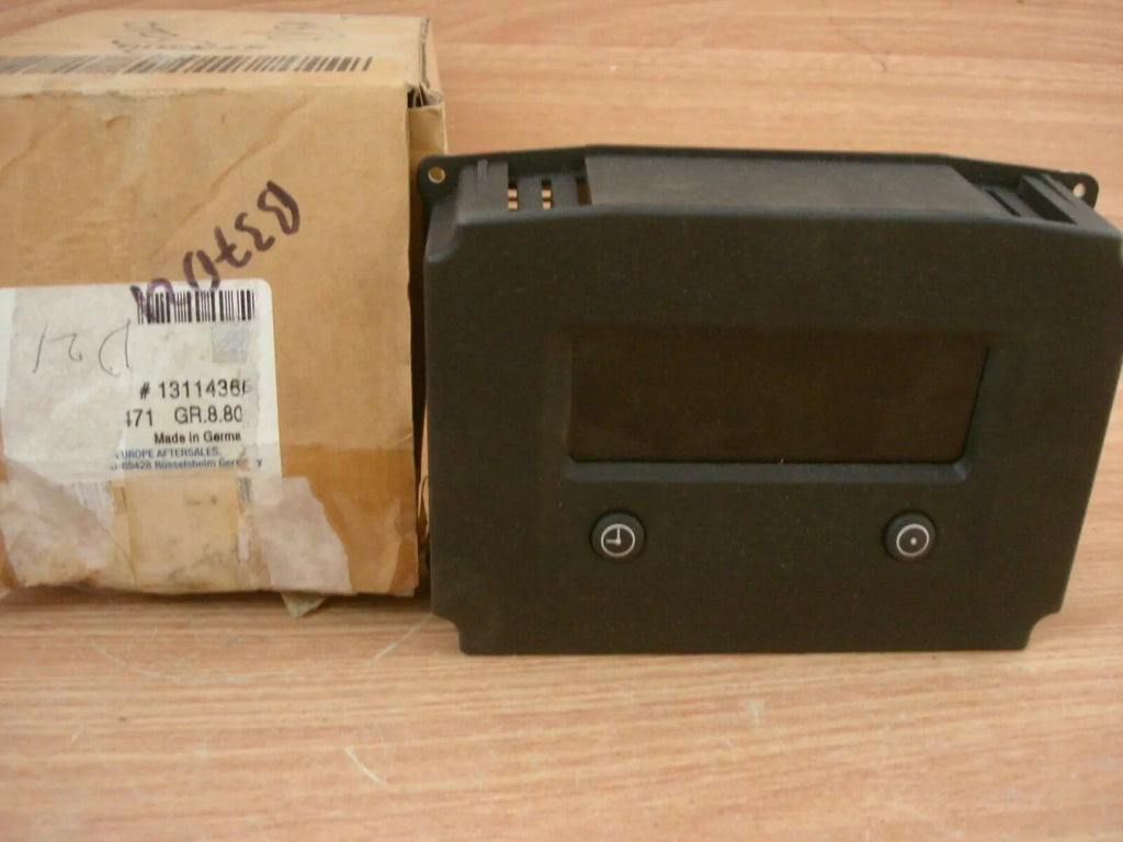 Display Radio Clock Date fits Opel Vauxhall Vectra C Signum 13114366 Genuine View Front